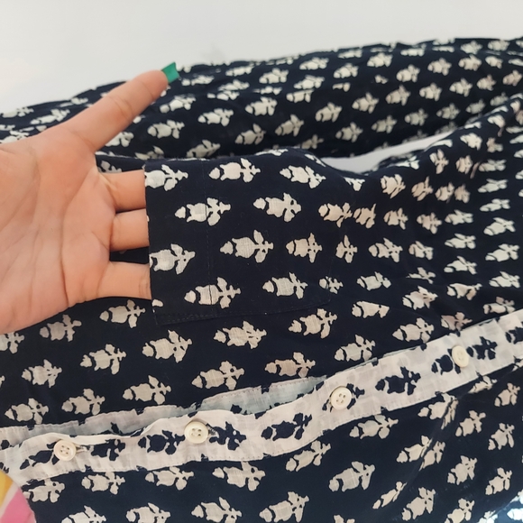 J.Crew Patterned Blouse - Picture 3 of 6